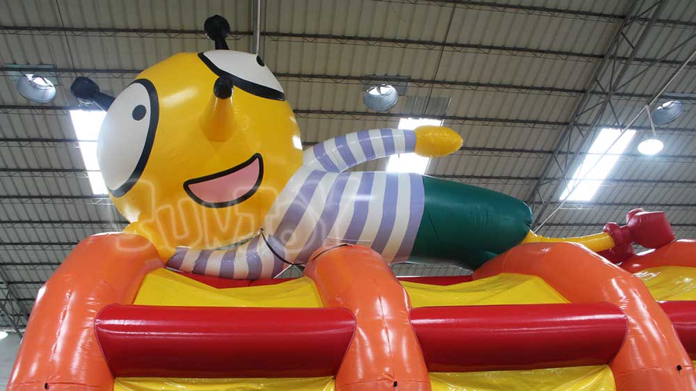 cute bee kids bouncy house detail picture 1