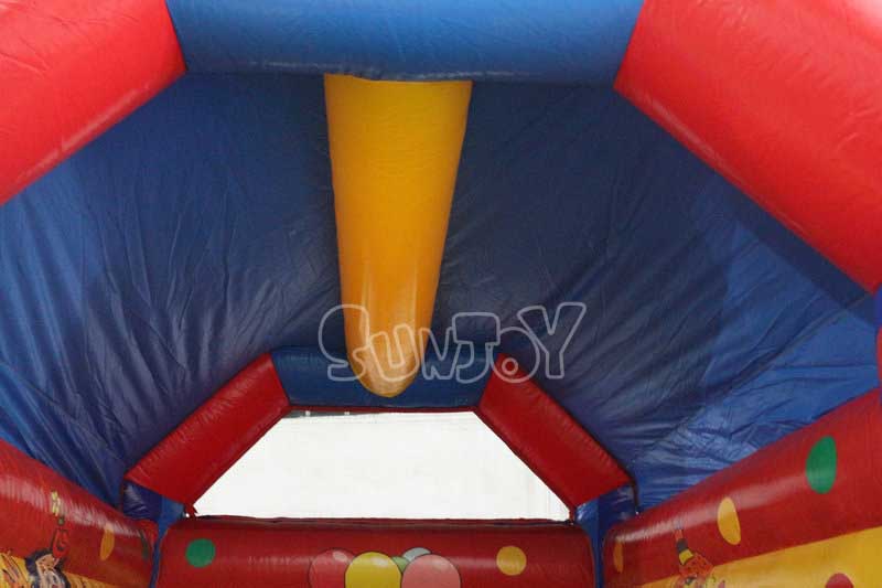 clown inflatable bouncer top