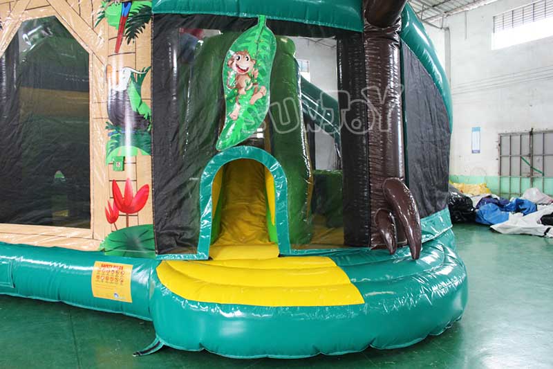 inflatable jungle playground right exit