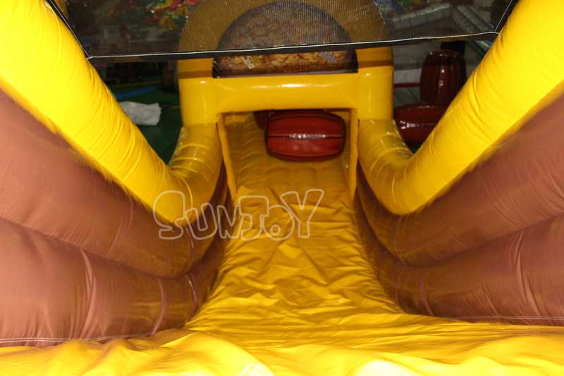 pirate inflatable playground colorful slide
