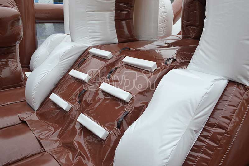 inflatable chocolate amusement park detail picture 1