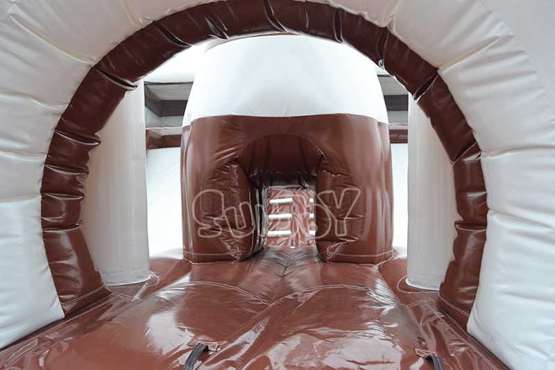 inflatable chocolate amusement park detail picture 2