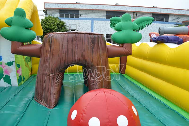 big farm amusement park inflatable tree