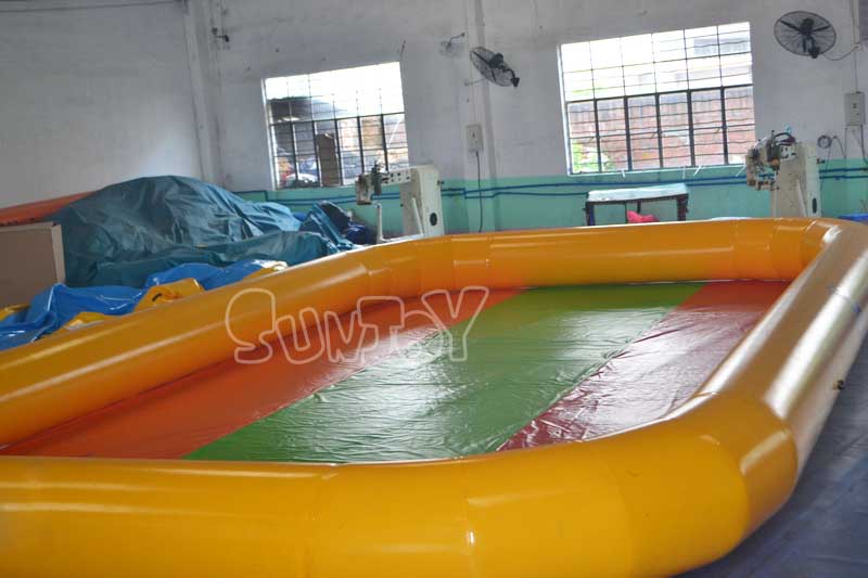 tricolor bottom inflatable pool detail picture 1
