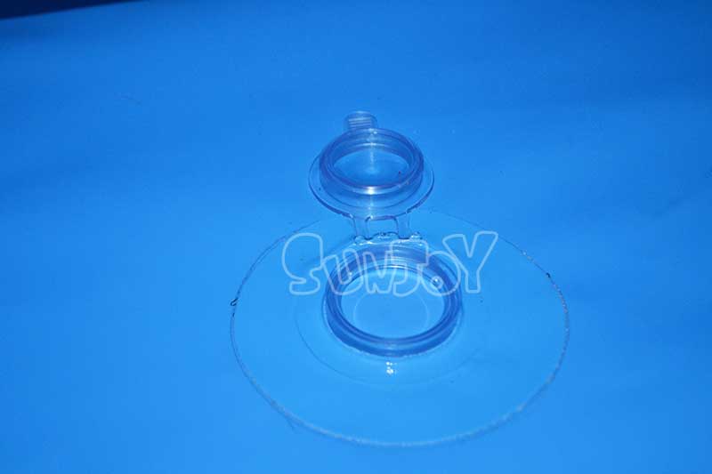 10m round blue inflatable pool drain