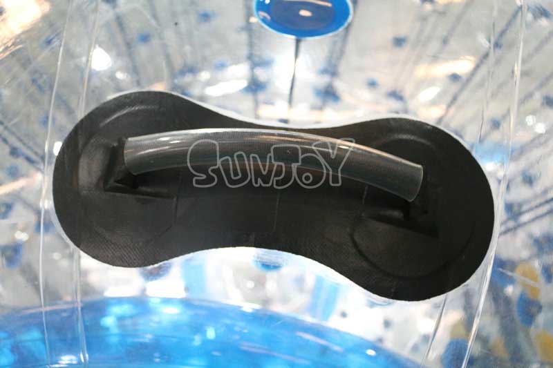 3m blue inflatable zorb ball black handle