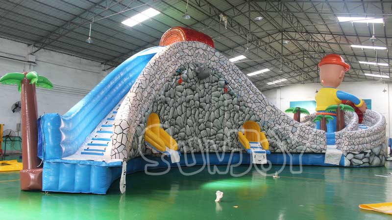 boonie bears inflatable water park detail picture 1