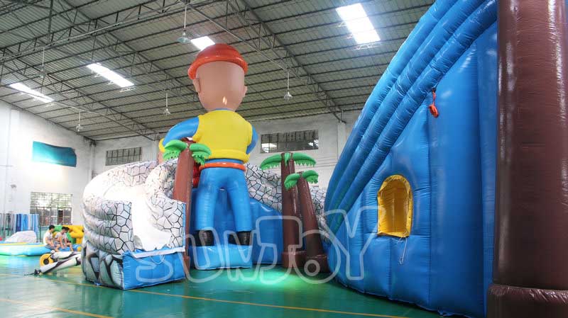 boonie bears inflatable water park detail picture 3