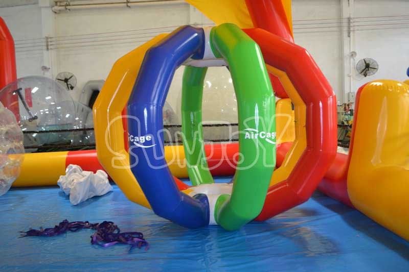 inflatable water game hollow ball