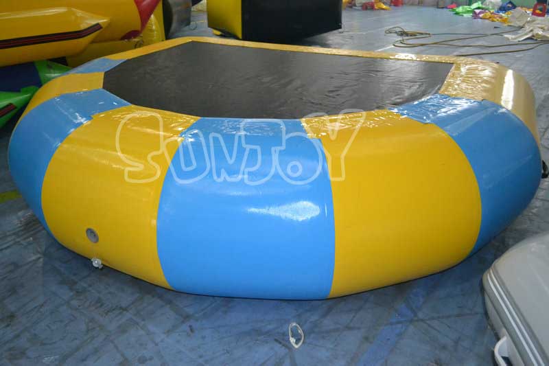 semicircular inflatable trampoline air valve