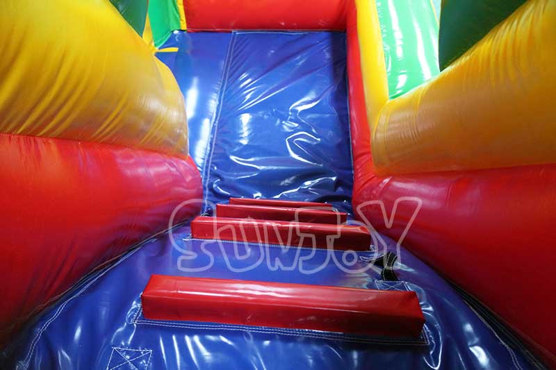balloon bouncing castle inflatable combo climb wall