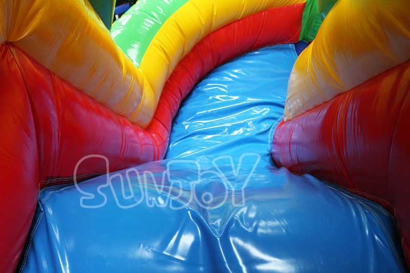 balloon bouncing castle inflatable combo slide
