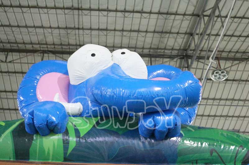 jungle animal inflatable combo elephant model