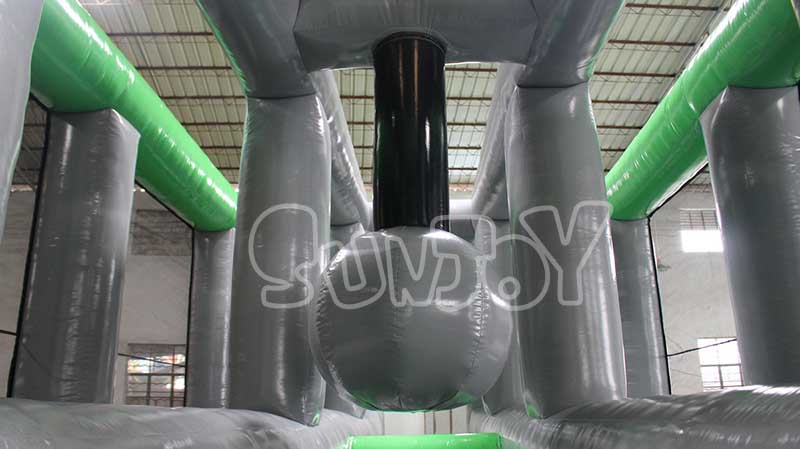 smash hammer inflatable obstacle course detail 2