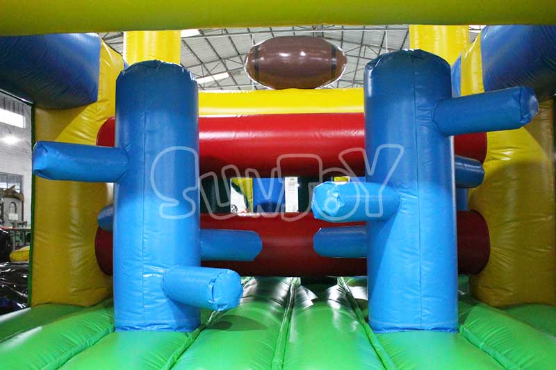 ball games inflatable obstacle course obstacles