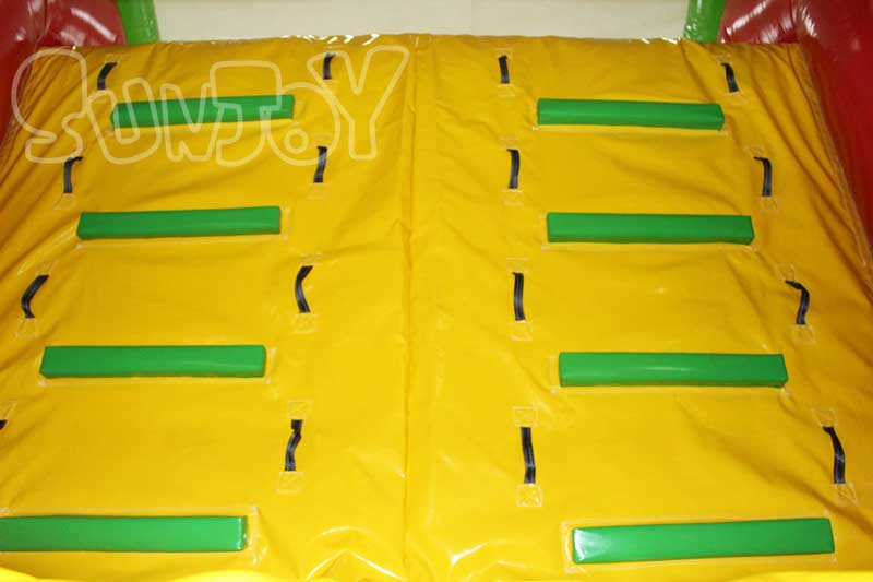 wave climb walls inflatable obstacle course high wall