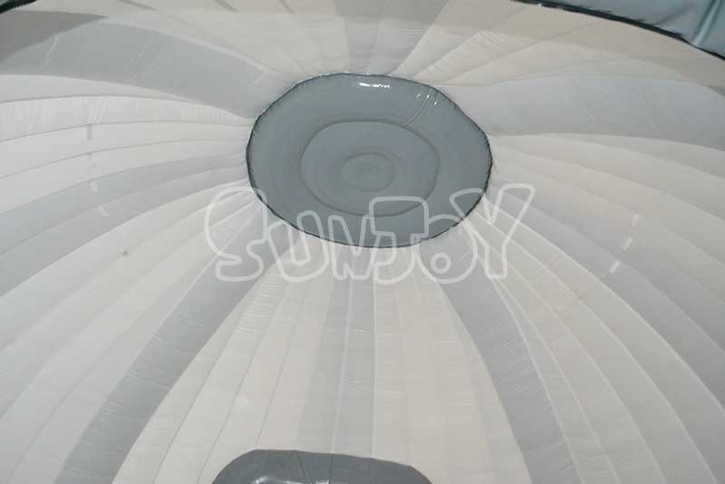 6m inflatable dome tent top