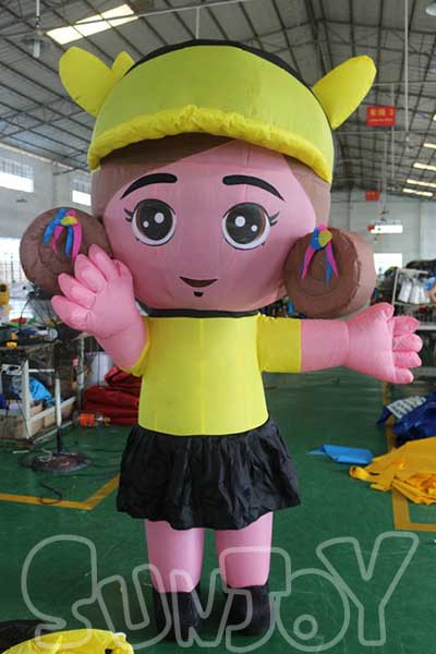 sunjoy giant inflatable mascot costume