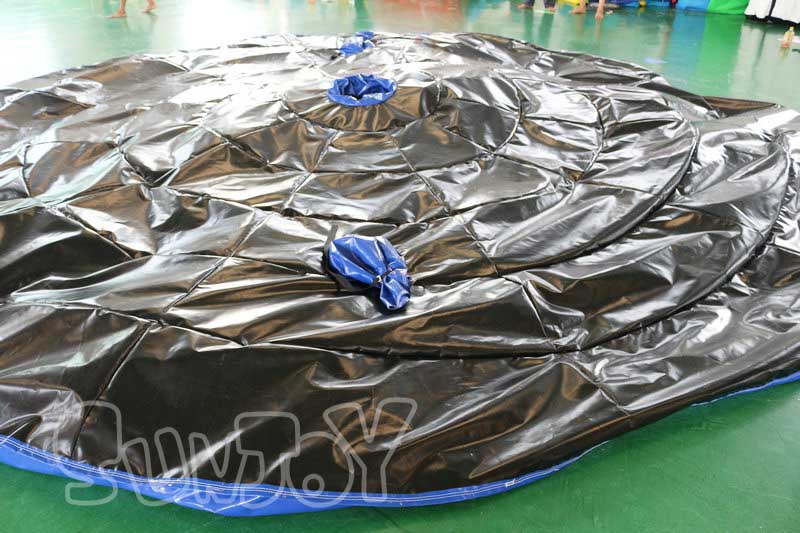 6m round inflatable bowling mat back