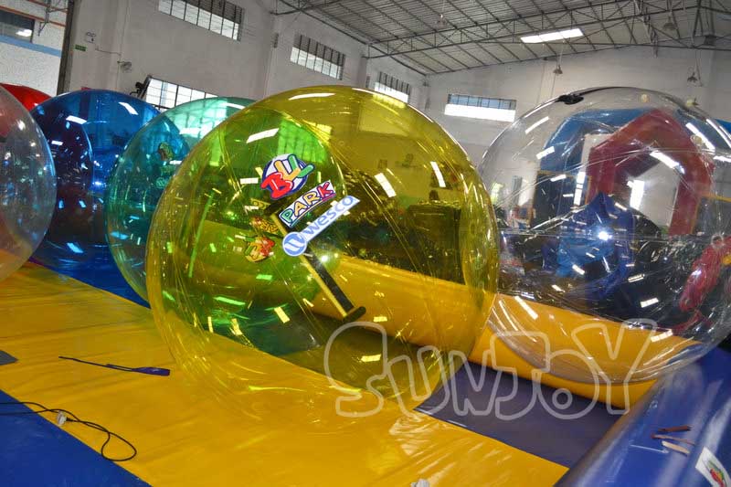 full color inflatable water balls