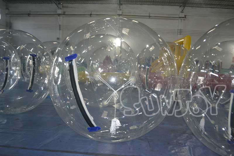 2m clear tpu water walking balls wholesale