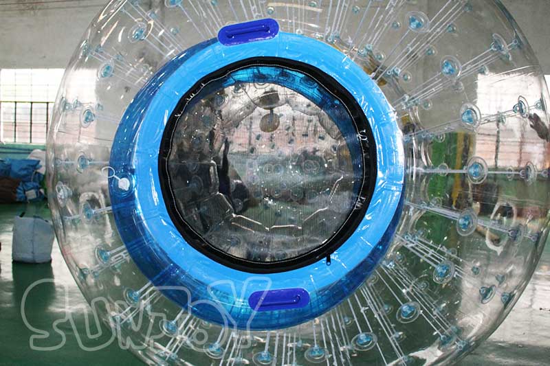 2.4m zorb water ball mesg entrance