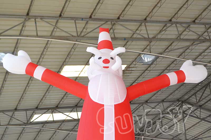 Santa Claus inflatable advertising man