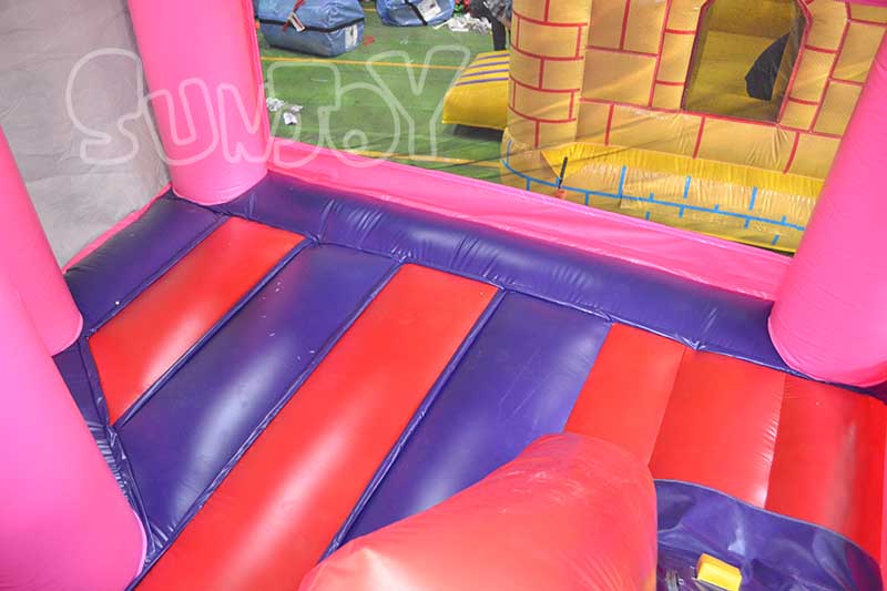 princess bouncy castle jumping area