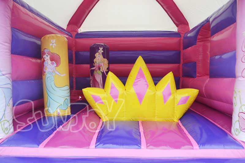 princess jump house inside