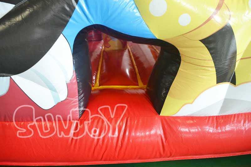 mickey mouse bounce house entrance
