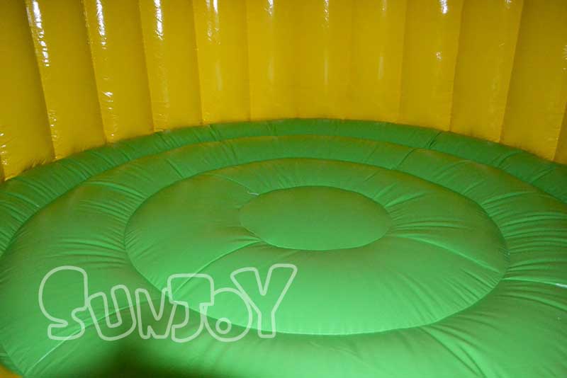 turtle bounce house green floor