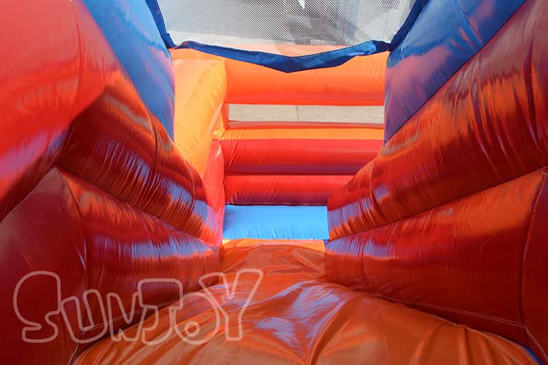 20m inflatable fun city small slide lane