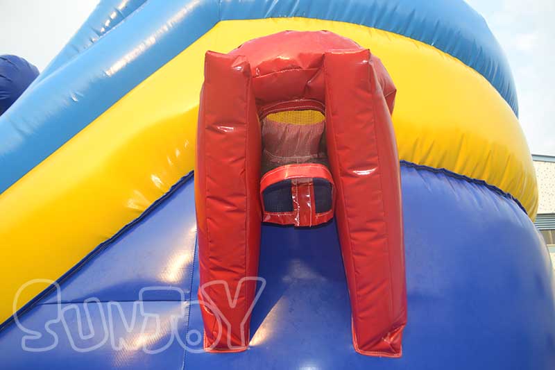 disney 5 in 1 combo outside basketball hoop