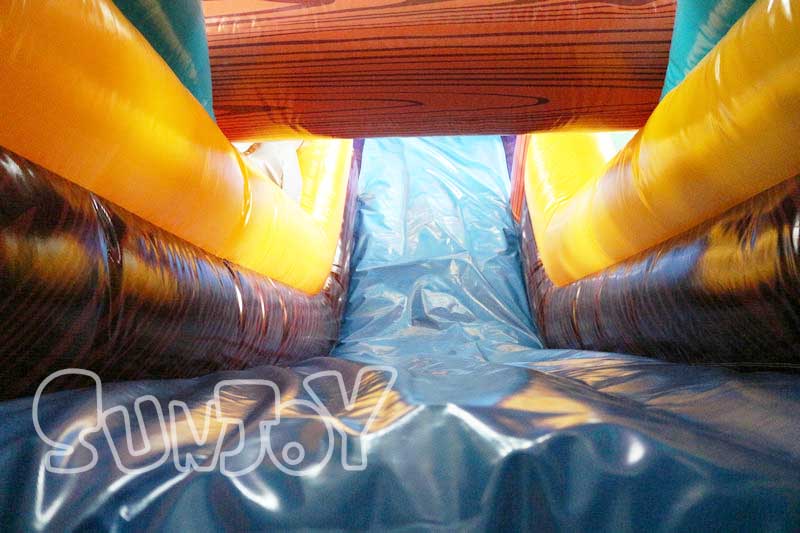 pirate ship inflatable slide lane