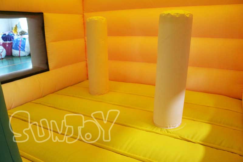 western bounce house inside