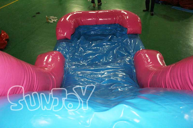 princess bounce house combo water slide