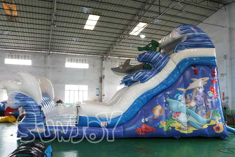 the big wave inflatable slide for sale
