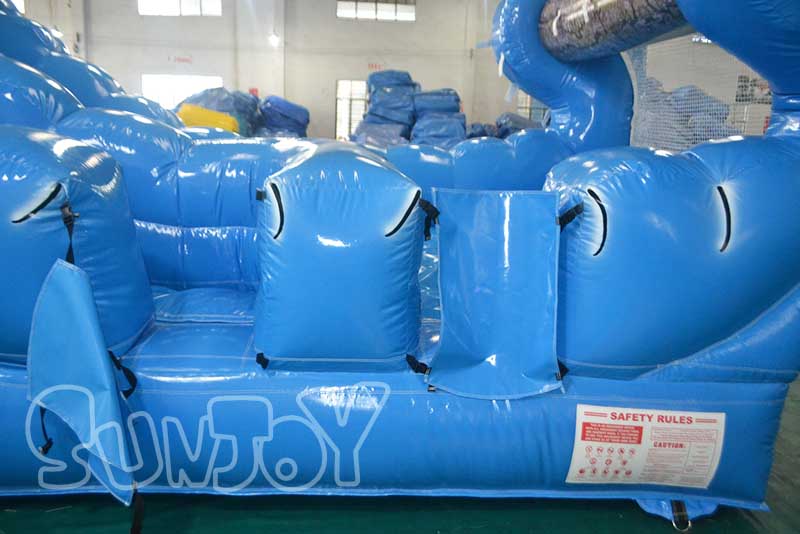 elephant inflatable slide entrance and exit