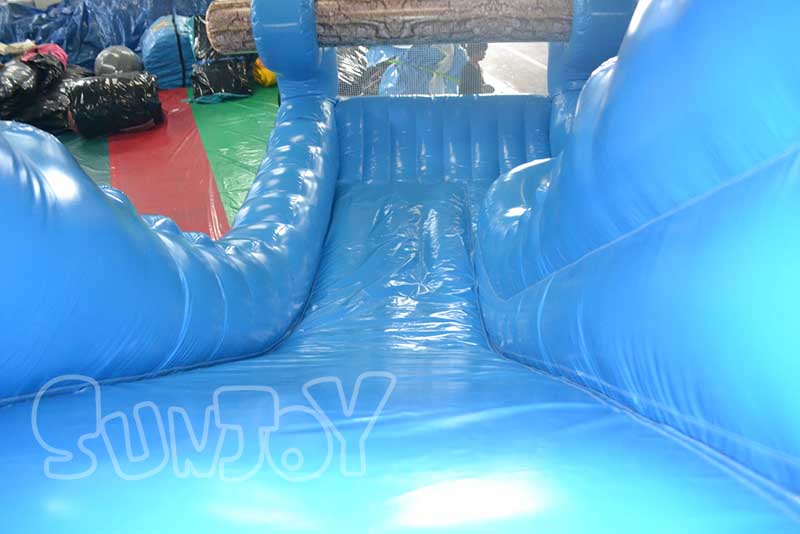 elephant inflatable slide lane