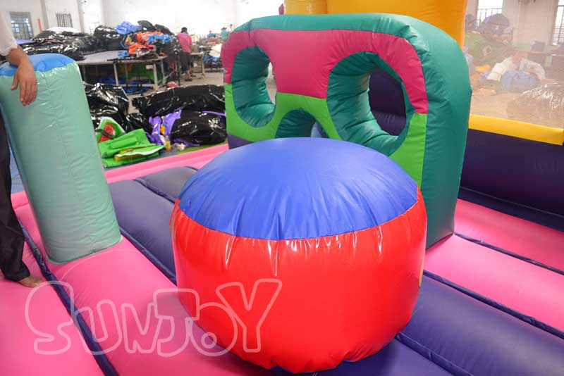 inflatable pop-up obstacles