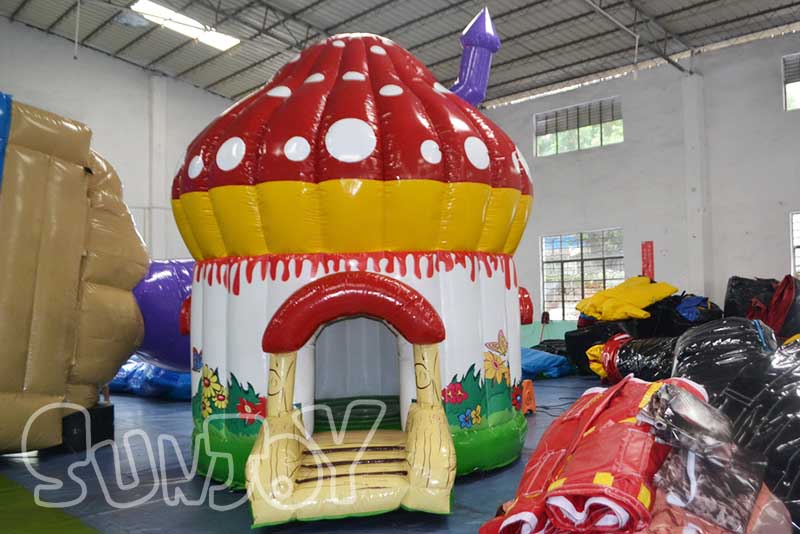 inflatable mushroom play house for kids