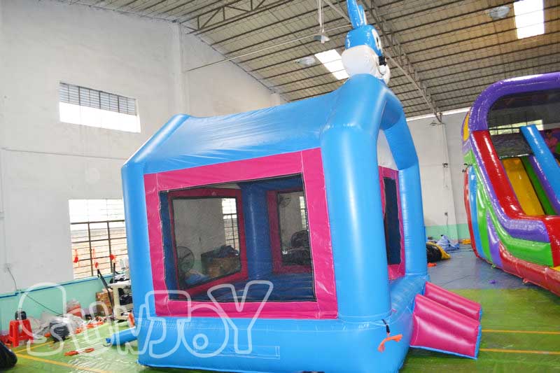 inflatable rabbit theme bounce house