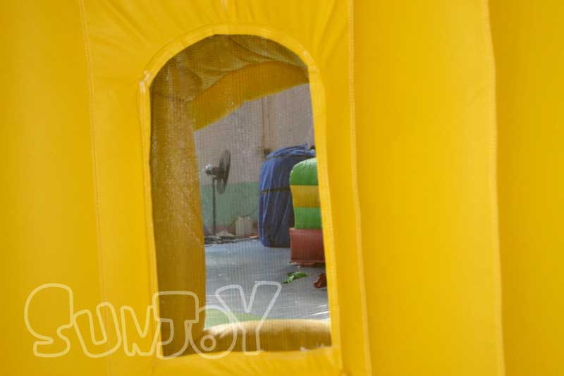 teapot inflatable house mesh window