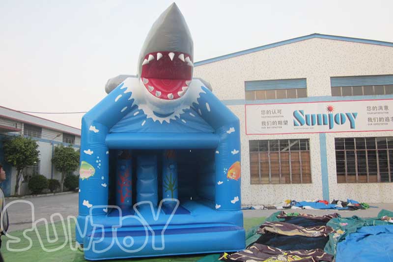 shark inflatable bouncy house