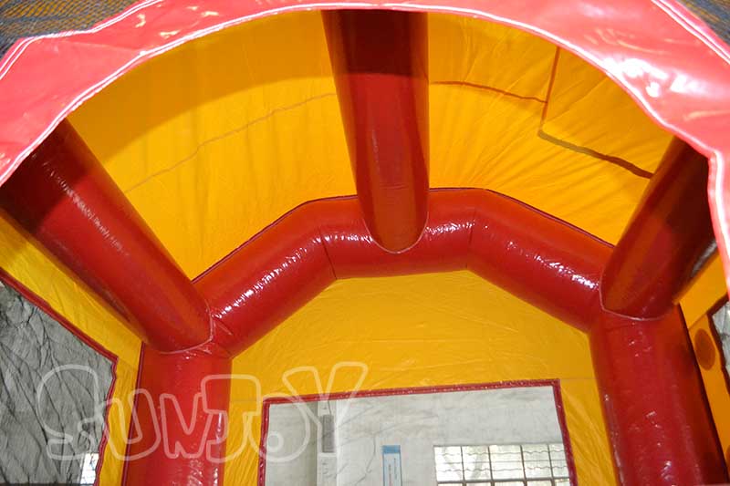 adventure galley bounce house top structure