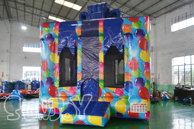 inflatable gift box party jumper for sale