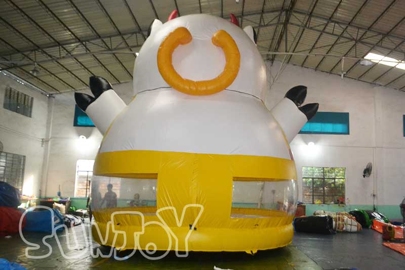 giant inflatable dairy cow bouncer for sale