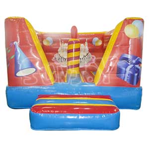 birthday theme inflatable jumper for kids
