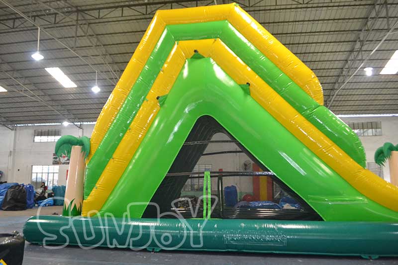 the bounce house entrance