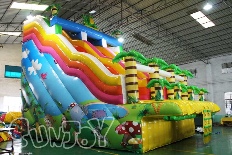 swimming pool inflatable water slide
